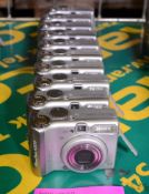 10x Canon PowerShot A520 Digital Cameras - Working.