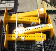 4x Tandemloc 14,500Lbs ISO Loading Stands / Jacks