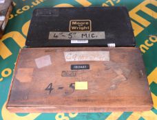 2x Moore & Wright Micrometer 4-5".