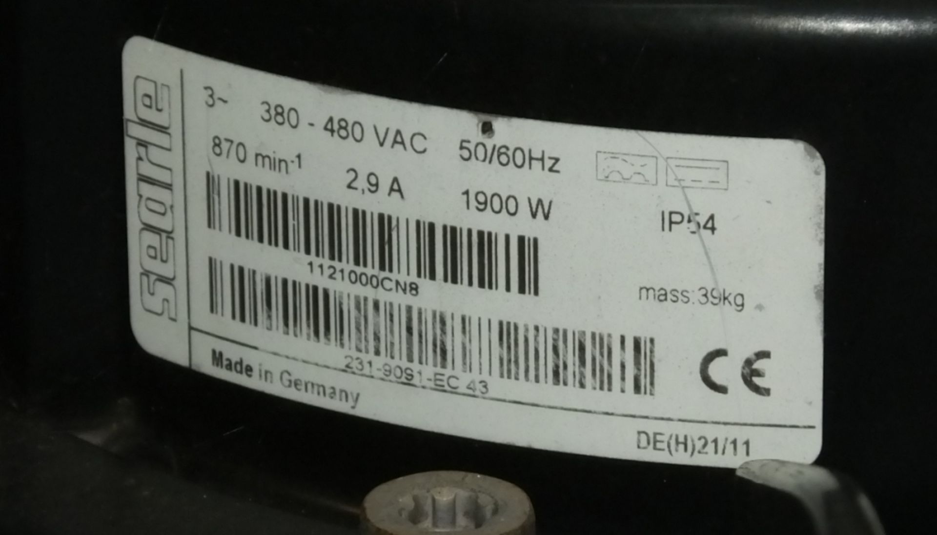 Searle GEA MGA133-AV-EC Refrigeration Condensor - £5 lift out charge applied to this lot - Image 5 of 8