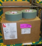 Scapa Ilive Green Tape 50mm x 50M - 16 per box - 2 boxes