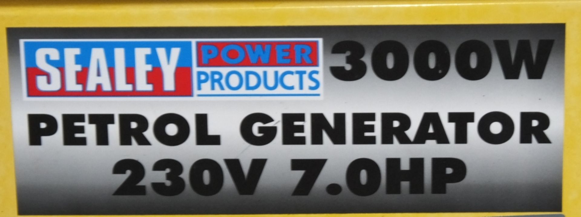 Sealey Generator Model GG2800 - Bild 4 aus 7