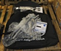 Sat Gear Premium 65CM Satellite Dish - Zone 1&2 (Britain & Most of Europe) with Carry Bag.