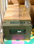 5x Clansman 24V 4.0Ah Batteries NSN 6140996208057.