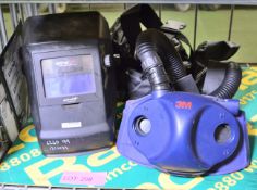 Optrel Self Darkening Welding Mask & 3M Air Filter.