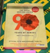 Book - The Royal British Legion 90 Years Of Heroes.