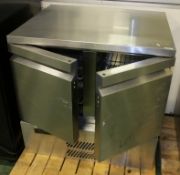 Williams H10CTR1 2 Door Counter Top Fridge L870 x W730 x H850mm