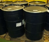 4x Empty Oil Drums With Detachable Lids
