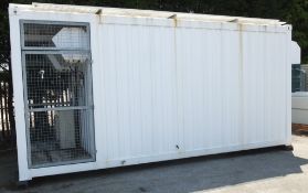 20ft DVT Container - Air Vented, Electrics, Toshiba Air Conditioner - £5 lift out charge a