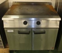 Falcon 2 Door Solid Top stove 900L x 850H x 940Hmm