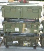 3x Gun / Barrel Empty Metal Box - 1090 x 440 x 470