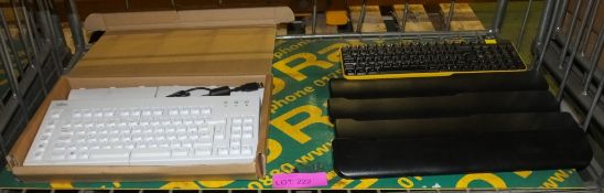 Office keyboards, wrist rests