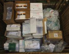 Medical Supplies - Admin Blood Set, Bed Bags, Masks, Syringes