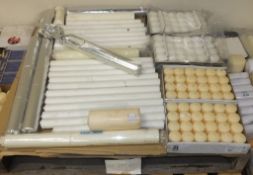 Pallet of Various Candles