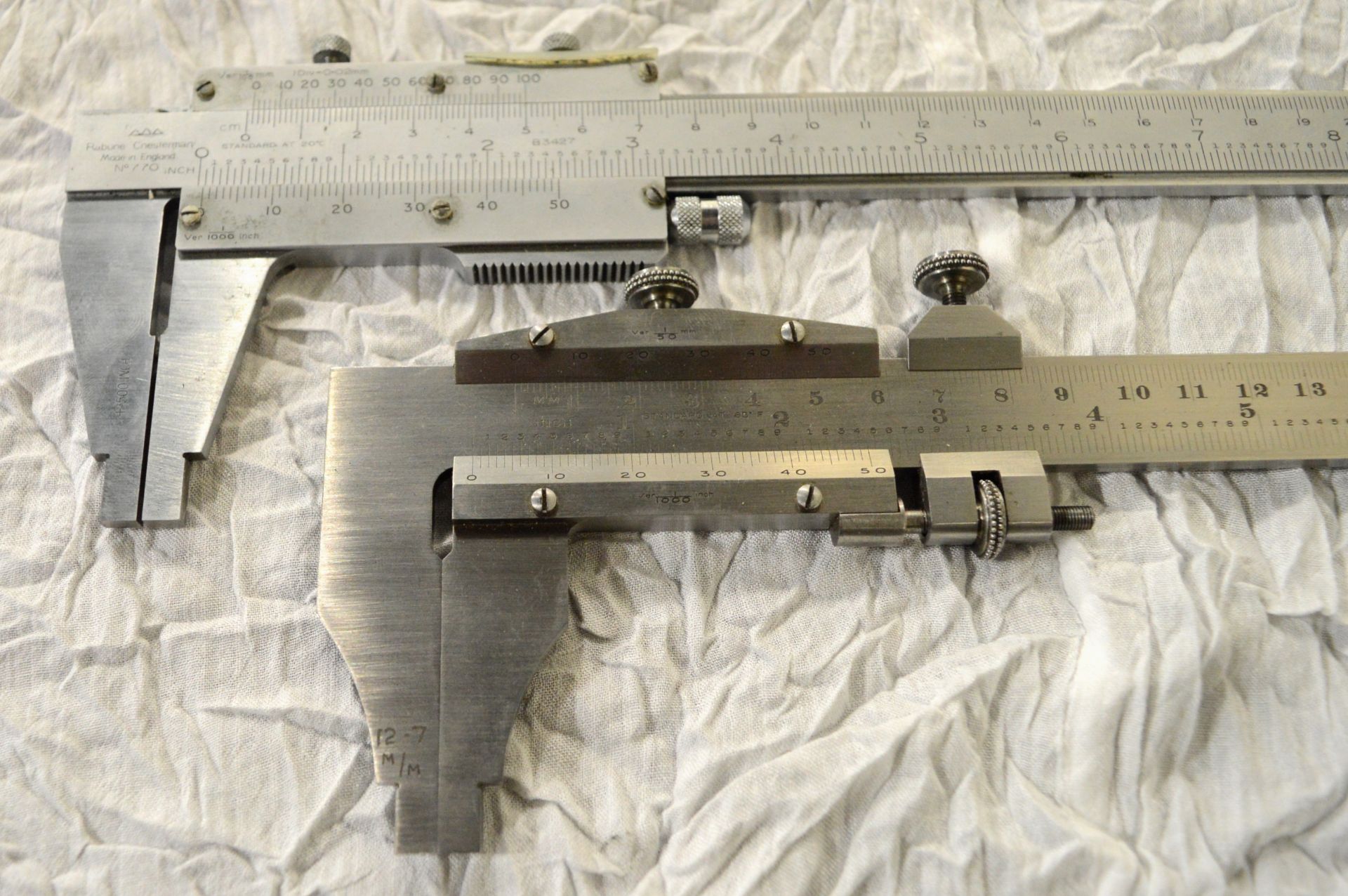 Rabone-Chesterman Vernier Caliper 14". Chesterman Vernier Caliper 14". - Image 2 of 2