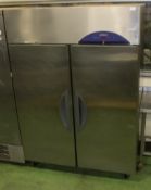 Williams HG2TSS Garnet 2000 double door fridge