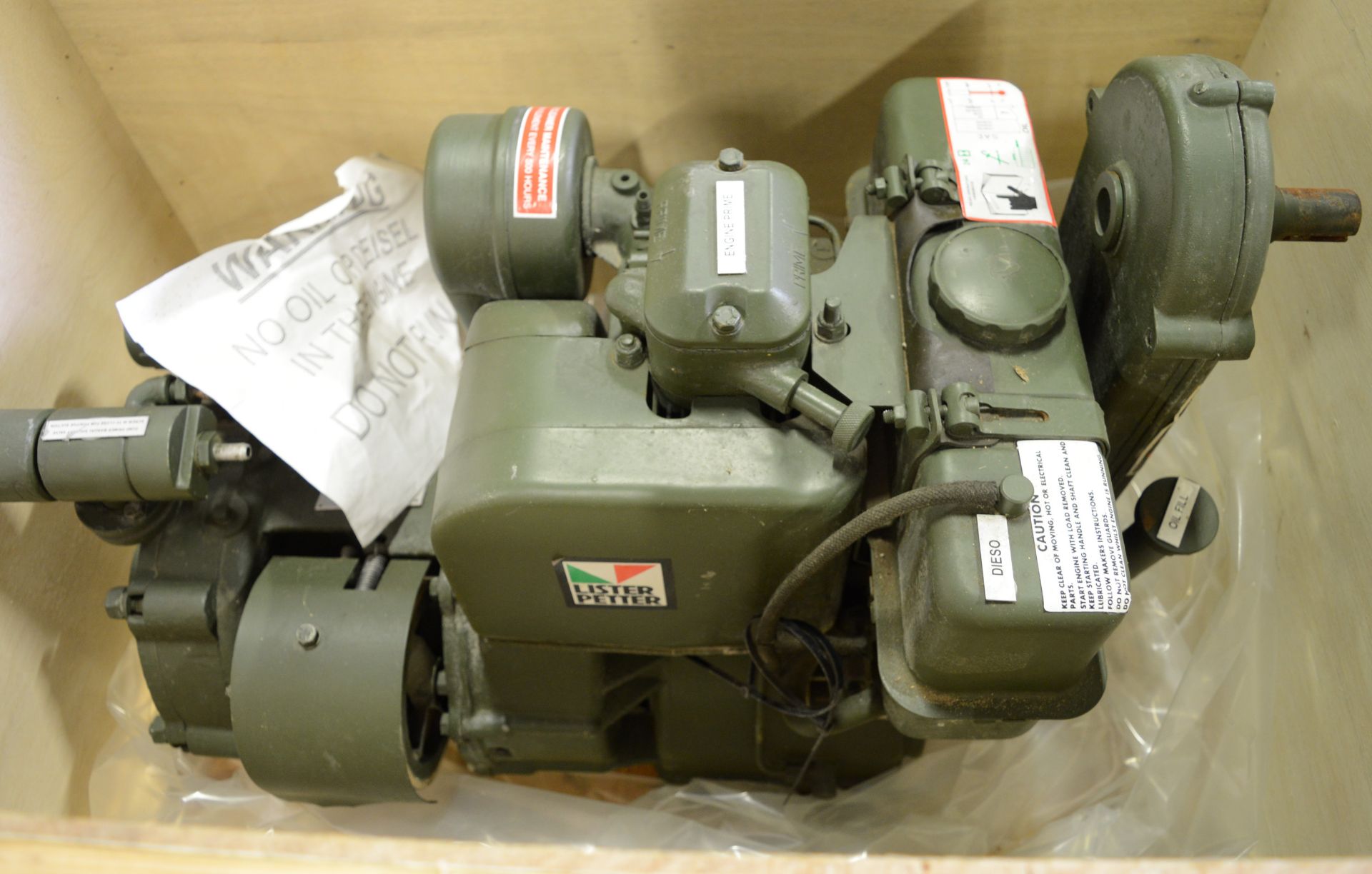 Lister Petter Engine & Pump. - Image 2 of 4