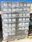 40x Heavy Duty Plastic Storage Trays