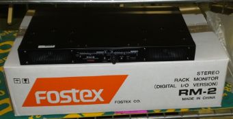 Fostex RM-2 Stereo Rack Monitor