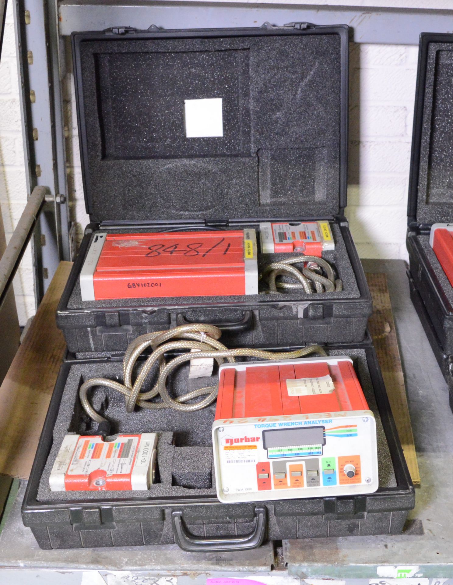 2x Norbar Torque Wrench Analysers 10 - 1000Nm.