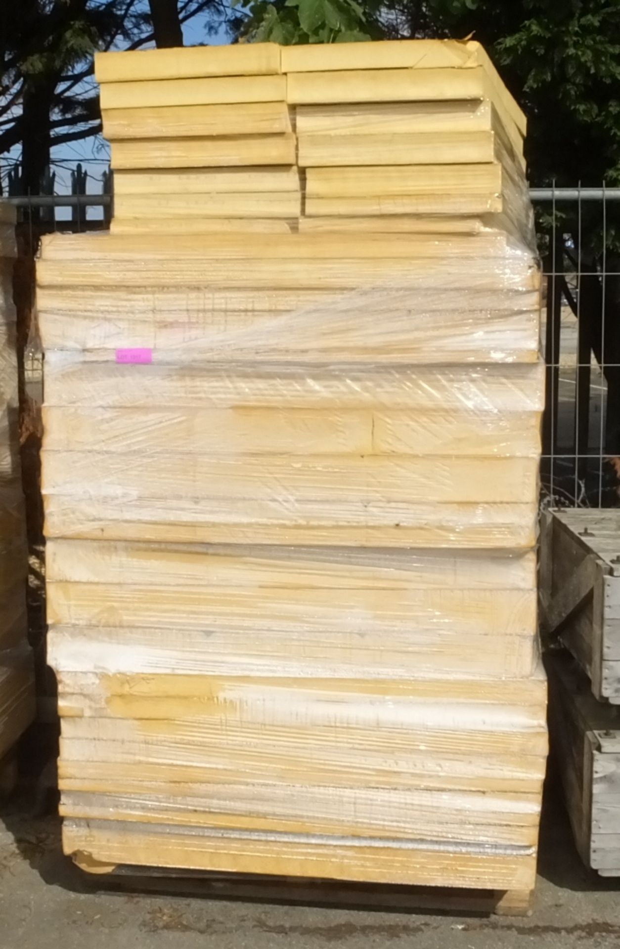 Pallet of insulation sheets - 1200 x 1200 - 27 sheets