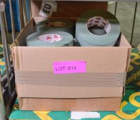 Scapa Adhesive Tape - Olive Green - 50mm x 50M - 16 Rolls Per Box - 2 boxes