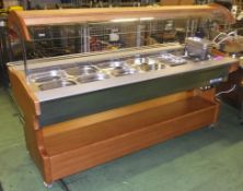 Afinox Cold Salad Bain Marie with Gastrnorm Pans