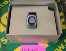 Polar Electro Blue Heart Rate Monitor Watch.