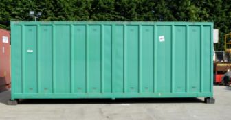 20' Acoustic Container with Side Door Access.