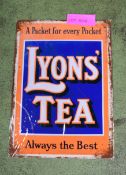 Lyons' Tea Tin Sign 400 x 300mm.