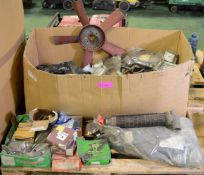 Box of Vehicle Parts.