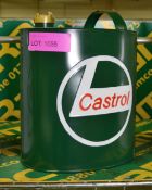 Castrol Round Oil Can.