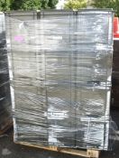 20x Large Plastic Stackable Storage Trays
