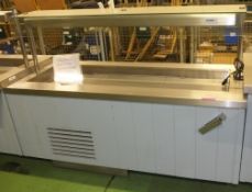 Victor Large Servery Counter 185x75x130cm