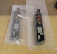 2x TH 8708 Thermo-Hygrometers.