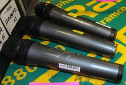 3x Sennheiser G2 Radio Microphones