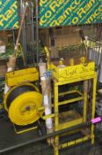 3x Pallet Banding trollies