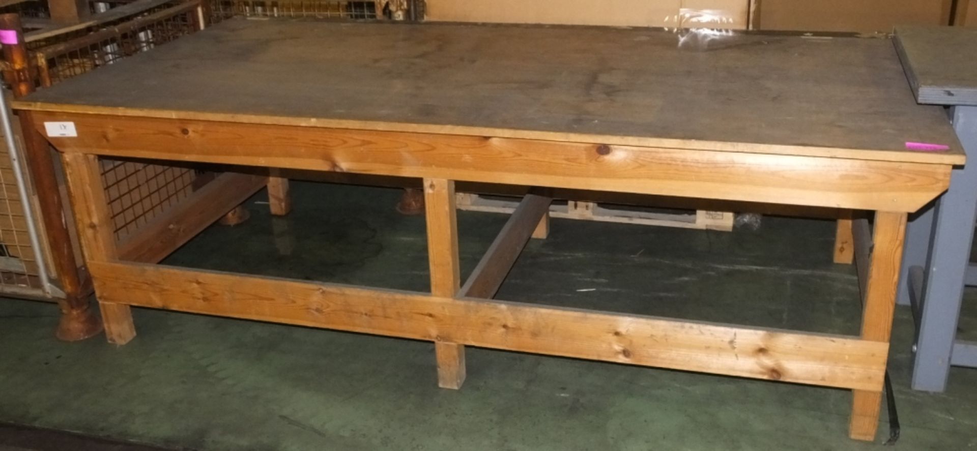 Table Wooden H 800 X W 2470 D 1250mm