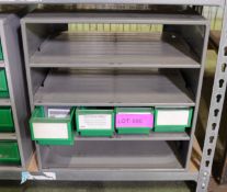 Small Drawer Cabinet W 395 x D 300 x H 395mm - Drawers missing.