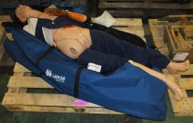Laerdal Nursing First Aid Training Doll with case