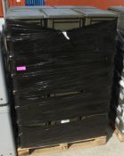 40x Heavy Duty Plastic Storage Trays