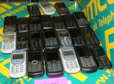 23x Assorted Mobile Phones - no chargers