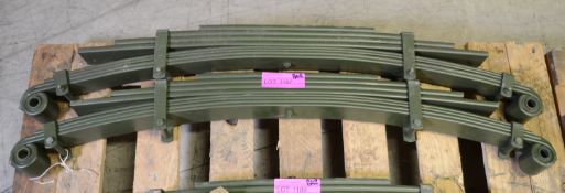 Pair of Military Vehicle Leaf Springs - 1030mm fixing centres.