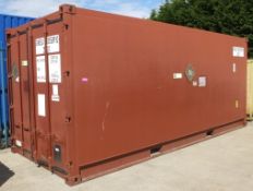 ISO Container 20 ft Chemical Resistant Stainless Steel Floor
