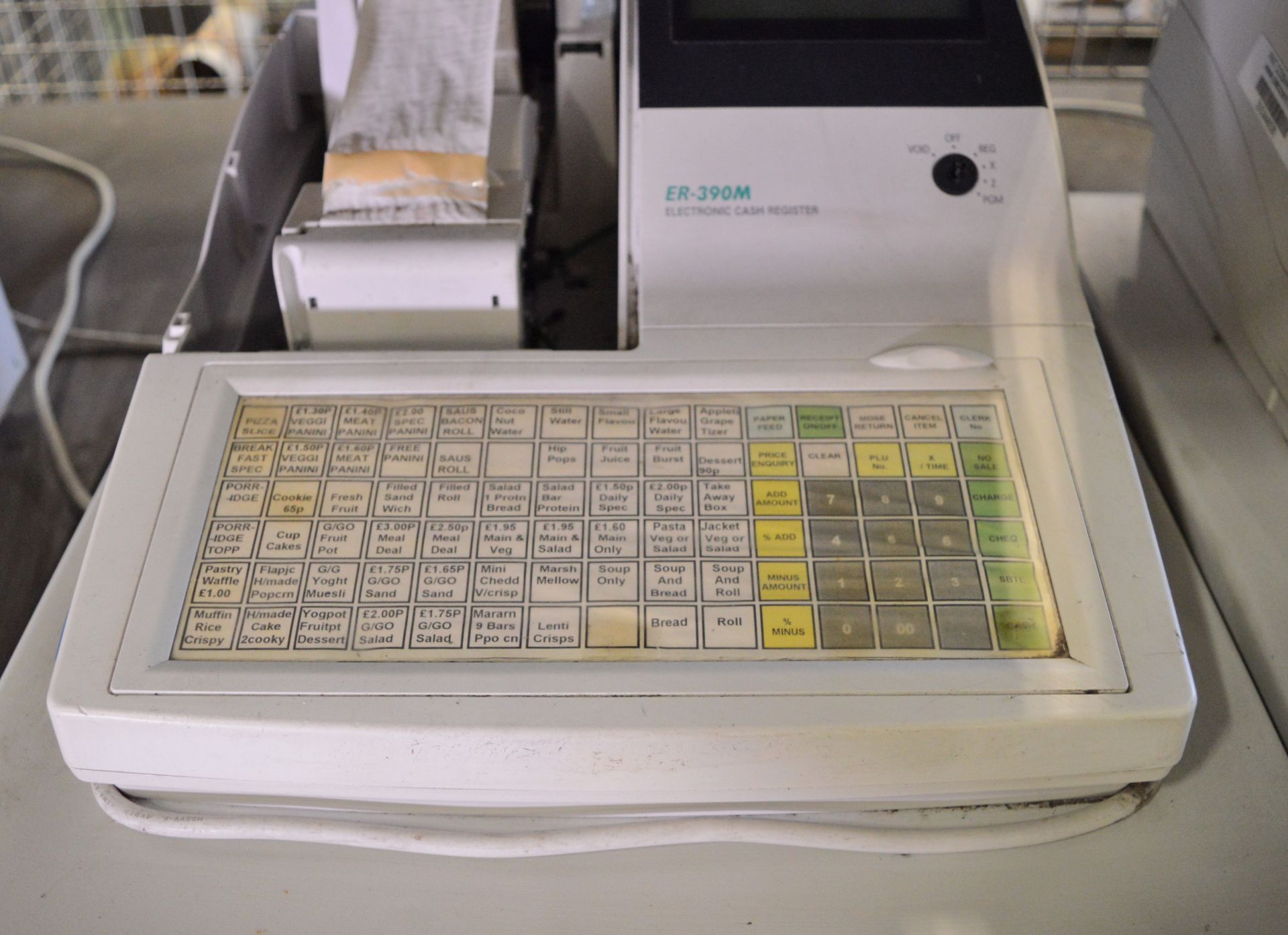 2x SAM4S ER-390 Electric Till / Cash Registers. - Image 2 of 3