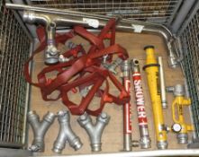 Mixed fire hose Connections - Hi-Combat, Y Units, Nozzles, Hosing