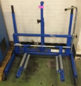 Weber Heavy Duty Tyre Moving Trolley