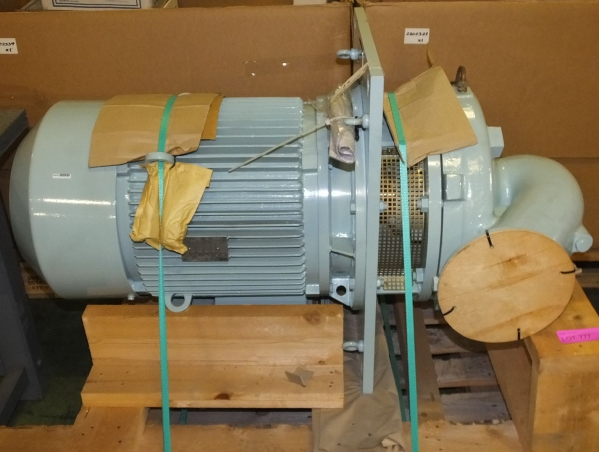 Flowserve 100MS400X Rotary Motor Pump 55Kw 88A 440V
