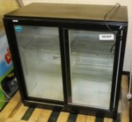 Fridgeland Bar 2S Back Bar Cooler L900 x W510 x H880mm