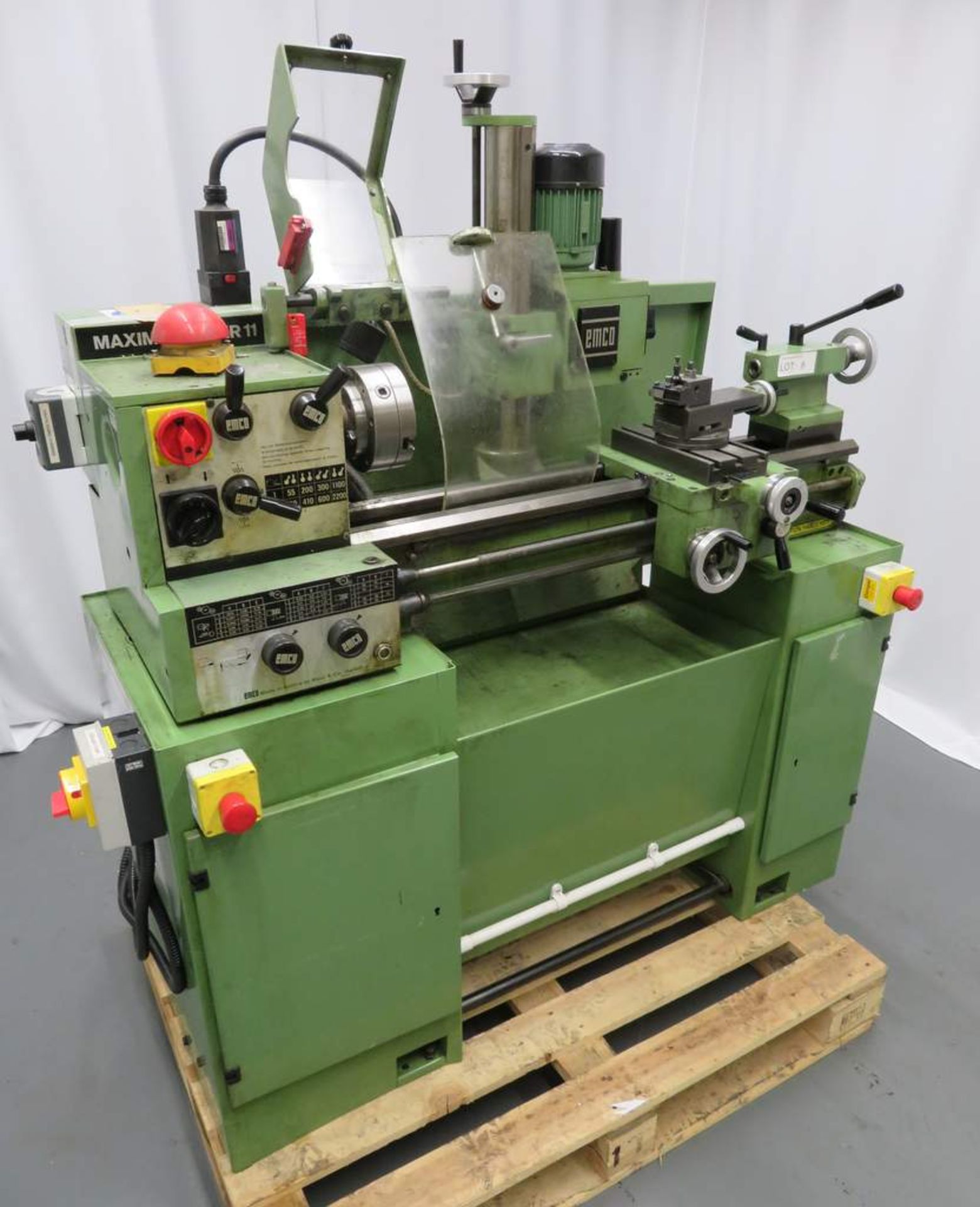 Emco Maximat Super 11 Lathe, 3 Phase. - Image 2 of 22